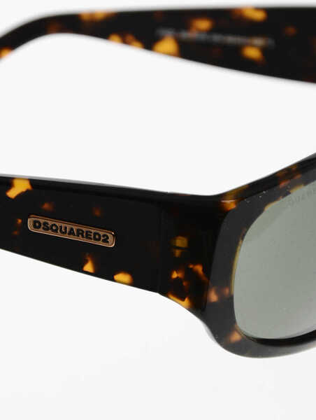 Ochelari de soare DSQUARED2 Tortoiseshell Aviator Sunglasses Brown Barbati (BM 19269629) 4