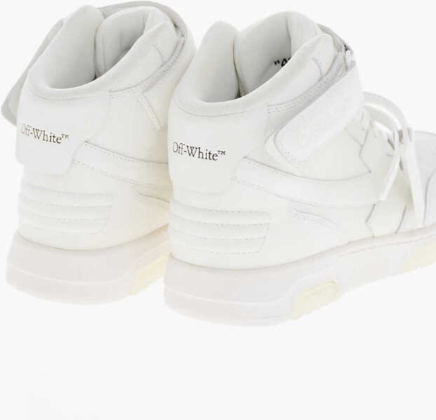 Sneakers Off-White Leather Out Of Office Sneakers With Laces And Velcro Closure White Barbati (BM 19269635) 2