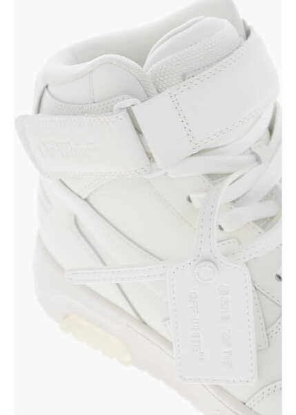 Sneakers Off-White Leather Out Of Office Sneakers With Laces And Velcro Closure White Barbati (BM 19269635) 4