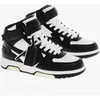 Sneakers Two Tone Leather Out Of Office Mid-Top Sneakers Barbati