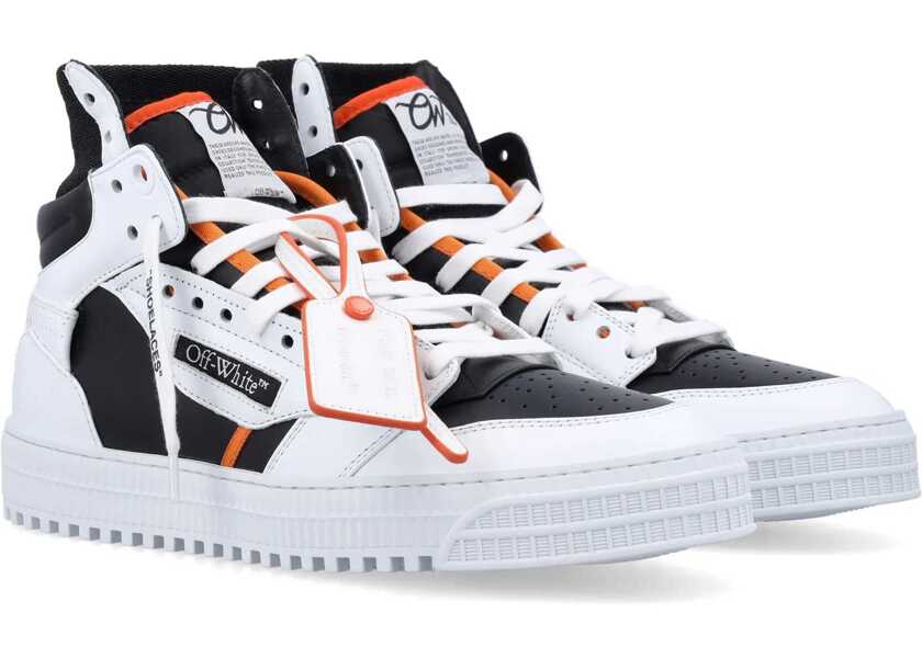 Sneakers Off-White Leather 3.0 Off Court High-Top Sneakers White Barbati (BM 19269677) 2