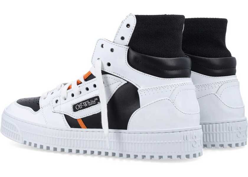 Sneakers Off-White Leather 3.0 Off Court High-Top Sneakers White Barbati (BM 19269677) 3