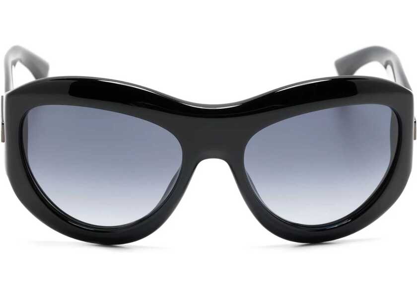 Ochelari de soare DSQUARED2 Solid Color Sunglasses With Round Design Black Barbati (BM 19269707) 1