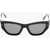 DSQUARED2 Cat-Eye Sunglasses With Embossed Monogram Black