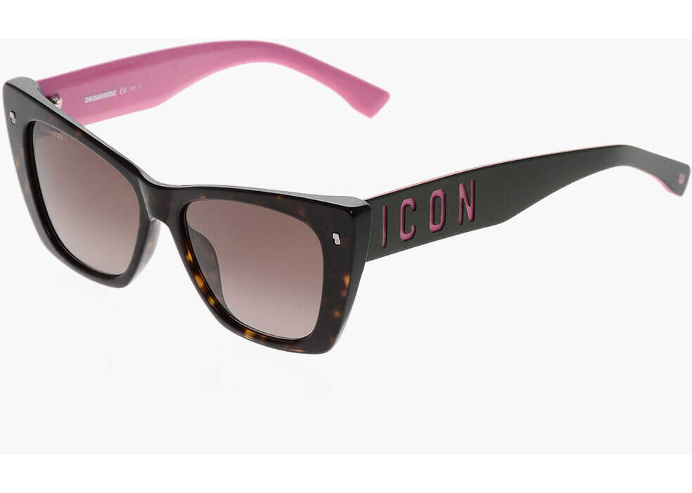 Ochelari de soare DSQUARED2 Icon Tortoiseshell Motif Cat-Eye Sunglasses Multicolor Femei (BM 19269722) 2