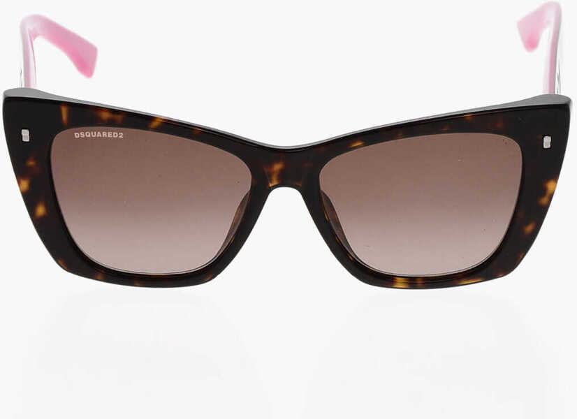 Ochelari de soare DSQUARED2 Icon Tortoiseshell Motif Cat-Eye Sunglasses Multicolor Femei (BM 19269722) 1