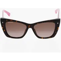 Ochelari de soare Icon Tortoiseshell Motif Cat-Eye Sunglasses Femei