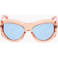 Ochelari de soare Shield Sunglasses With See-Through Frame Barbati