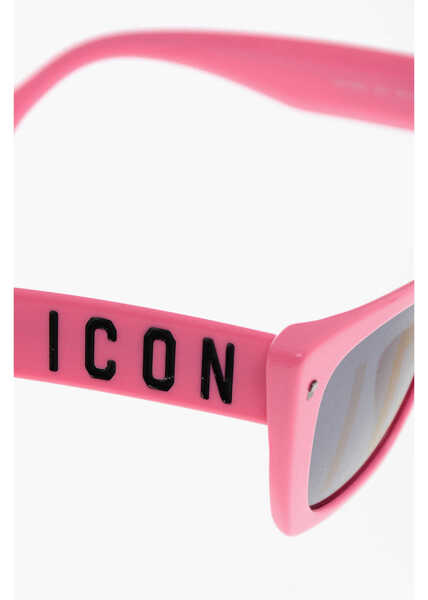 Ochelari de soare DSQUARED2 Cat-Eye Sunglasses With Icon Lettering On The Lenses Pink Femei (BM 19269737) 4