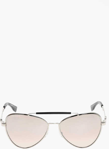 Ochelari de soare DSQUARED2 Aviator Sunglasses With Metal Frame Silver Femei (BM 19269746) 1