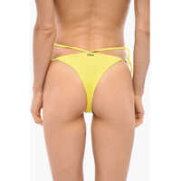 Bikini Dama - Bikini DSQUARED2 Lace-Up Designed Bikini Bottom Yellow Femei (BM 19269752) - B-mall.ro