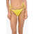 DSQUARED2 Lace-Up Designed Bikini Bottom Yellow