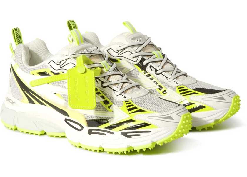 Sneakers Off-White Lace-Up Be Right Back Sneakers With Breathable Inserts Yellow Femei (BM 19269839) 2