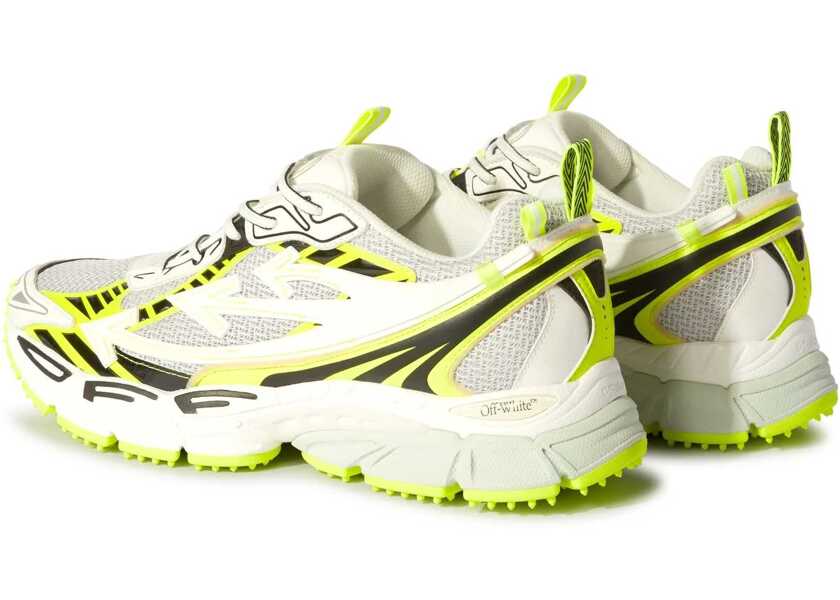 Sneakers Off-White Lace-Up Be Right Back Sneakers With Breathable Inserts Yellow Femei (BM 19269839) 3