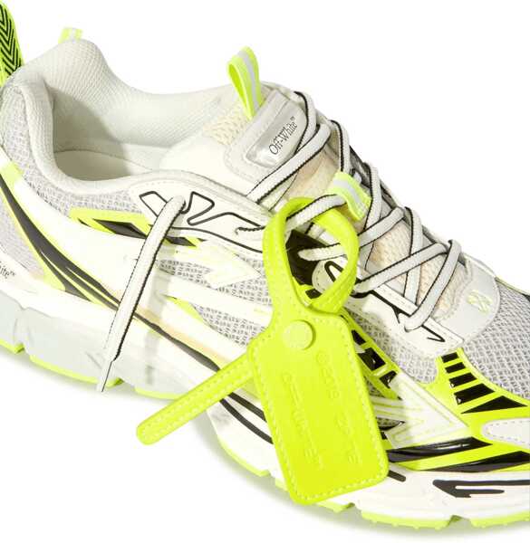 Sneakers Off-White Lace-Up Be Right Back Sneakers With Breathable Inserts Yellow Femei (BM 19269839) 5