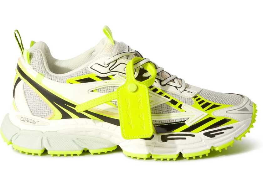 Sneakers Off-White Lace-Up Be Right Back Sneakers With Breathable Inserts Yellow Femei (BM 19269839) 1