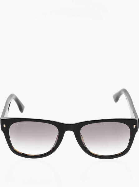 Ochelari de soare DSQUARED2 Wayfarer Sunglasses With Contrasting Logo Black Barbati (BM 19269866) 1
