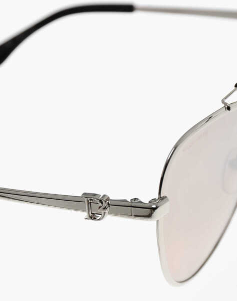 Ochelari de soare DSQUARED2 Aviator Sunglasses With Metal Frame Silver Femei (BM 19269875) 4