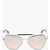 DSQUARED2 Aviator Sunglasses With Metal Frame Silver