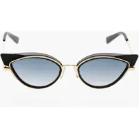 Ochelari de soare Cat-Eye Sunglasses With Golden Metal Frame Femei