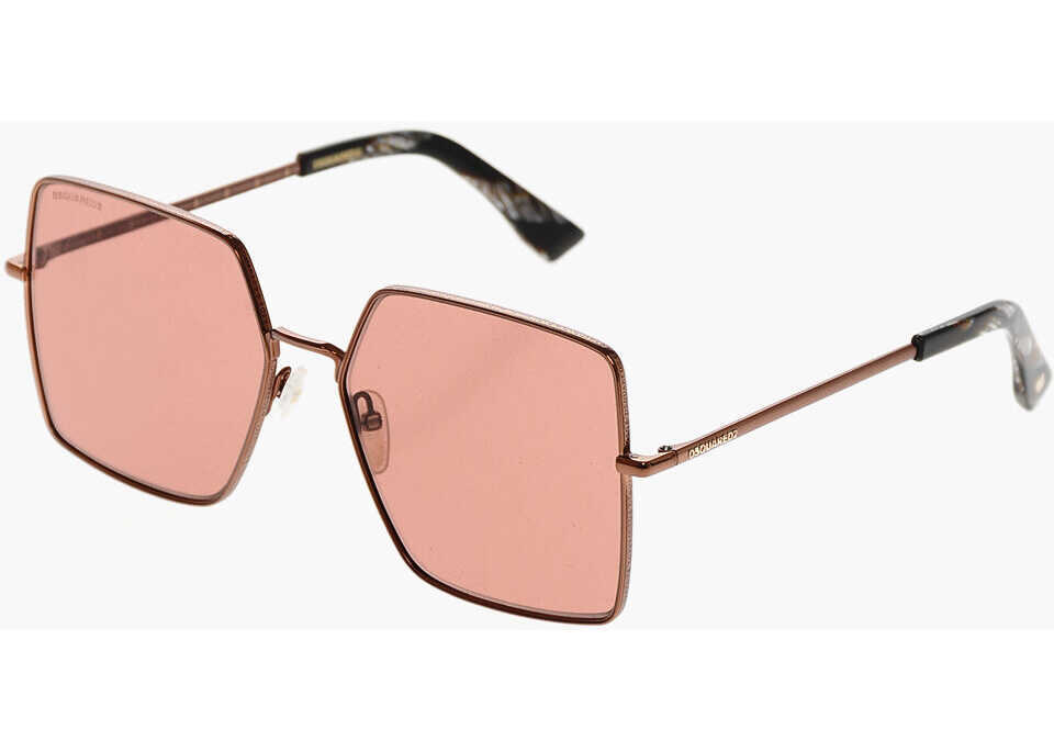 Ochelari de soare DSQUARED2 Rimless Sunglasses With Metal Frame Brown Femei (BM 19269896) 2