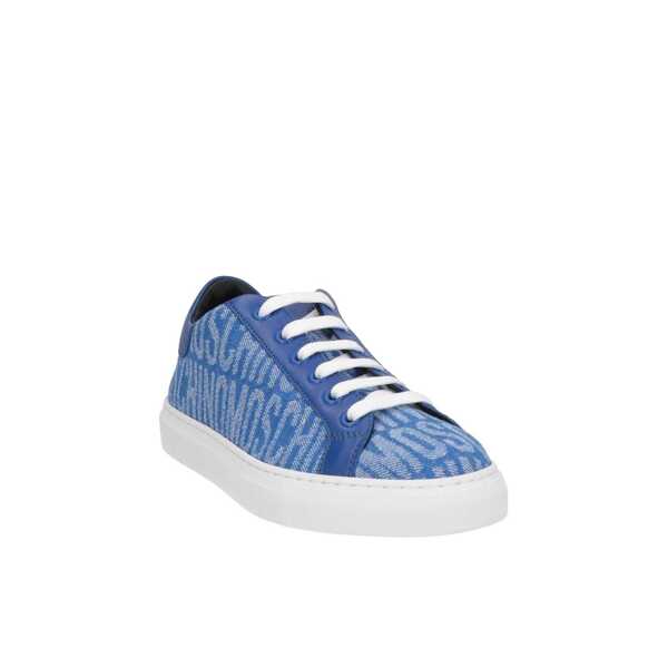 Sneakers Moschino Moschino Logo Low Top Sneakers Blue Femei (BM 19269915) 2