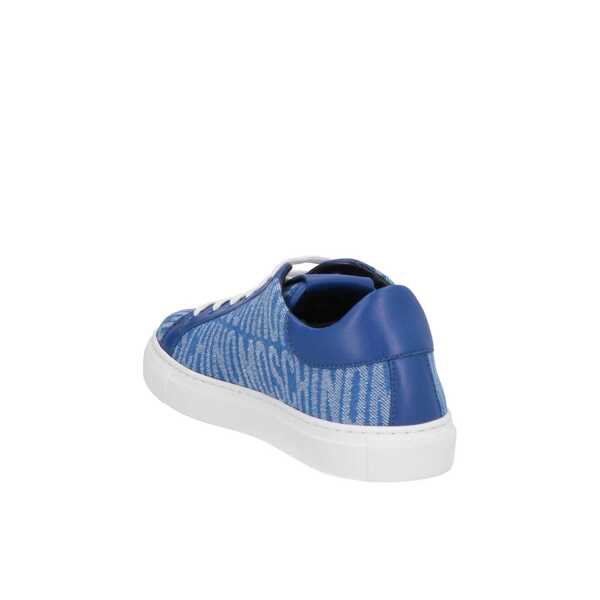 Sneakers Moschino Moschino Logo Low Top Sneakers Blue Femei (BM 19269915) 3