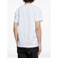 Tricouri Moncler pentru Barbati - Tricouri Moncler Logo Print T-Shirt WHITE Barbati (BM 19269929) - B-mall.ro