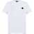 Moncler Logo Print T-Shirt WHITE