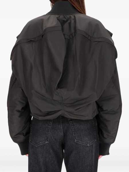 Bomber jacket Jean Paul Gaultier The Hooded Bomber Jacket GREY Femei (BM 19269974) 4