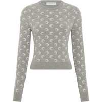 Pulovere Jacquard Sweater "Moon" Femei