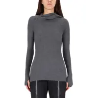 Pulovere Ribbed Wool Sweater Femei