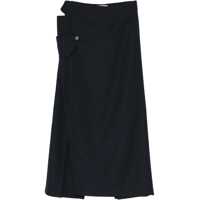 Pantaloni casual "The Wraparound" Pants Skirt Femei