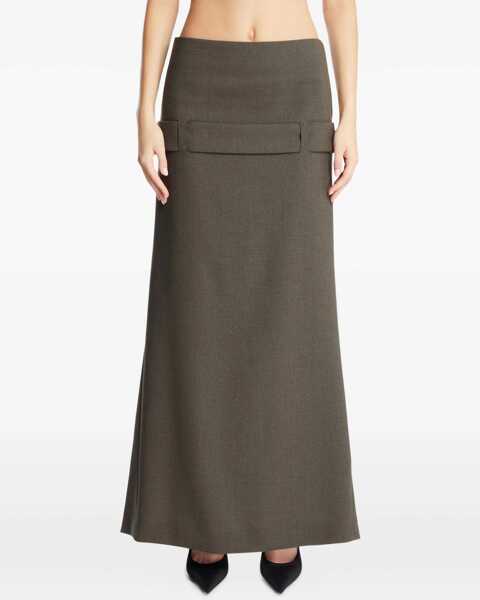 Fuste casual Jean Paul Gaultier Deconstructed Skirt With Martingale Detail GREY Femei (BM 19269998) 3