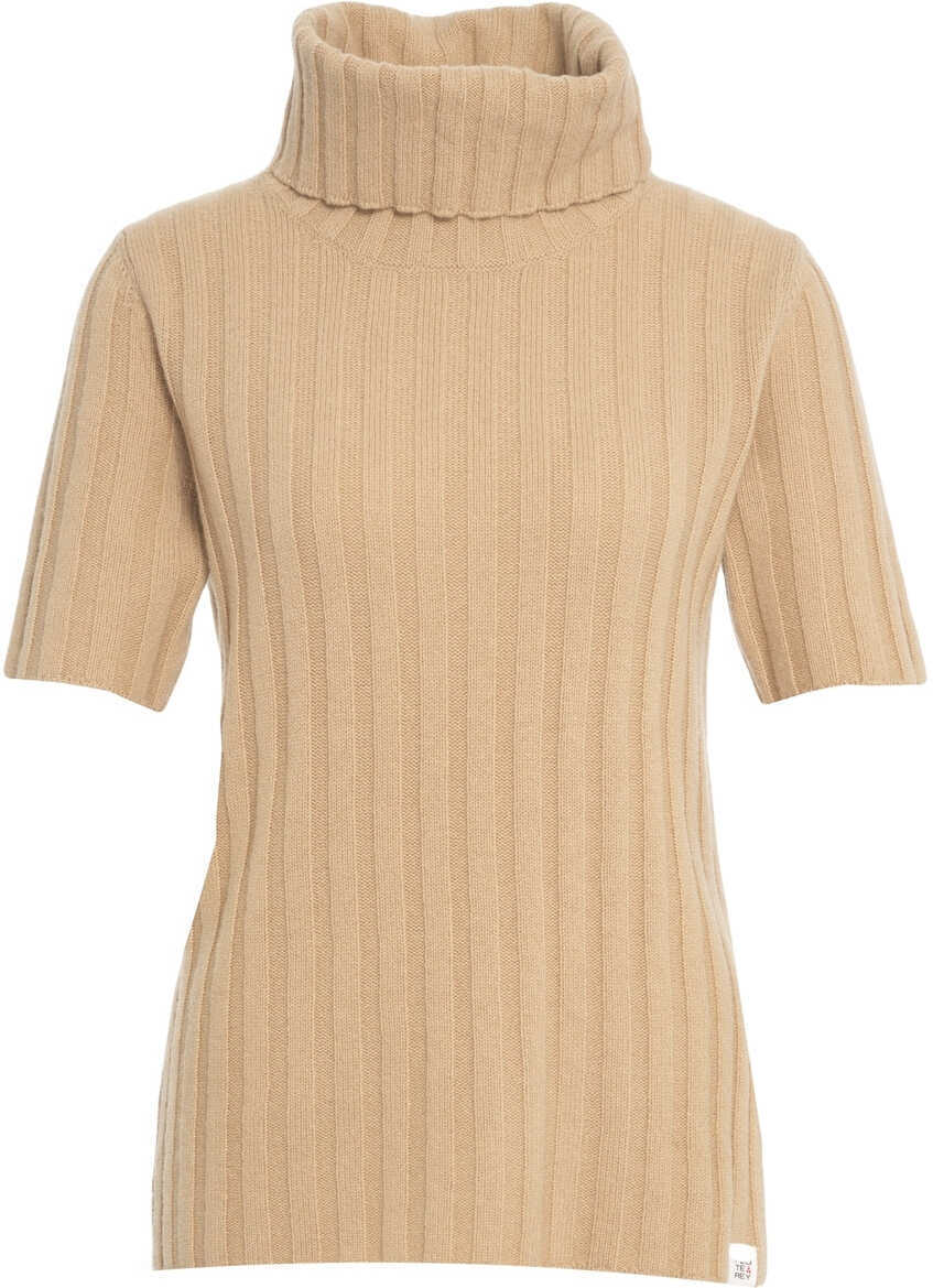 Pulovere Peuterey Short sleeve sweater Andelys Beige Femei (BM 19270031) 2
