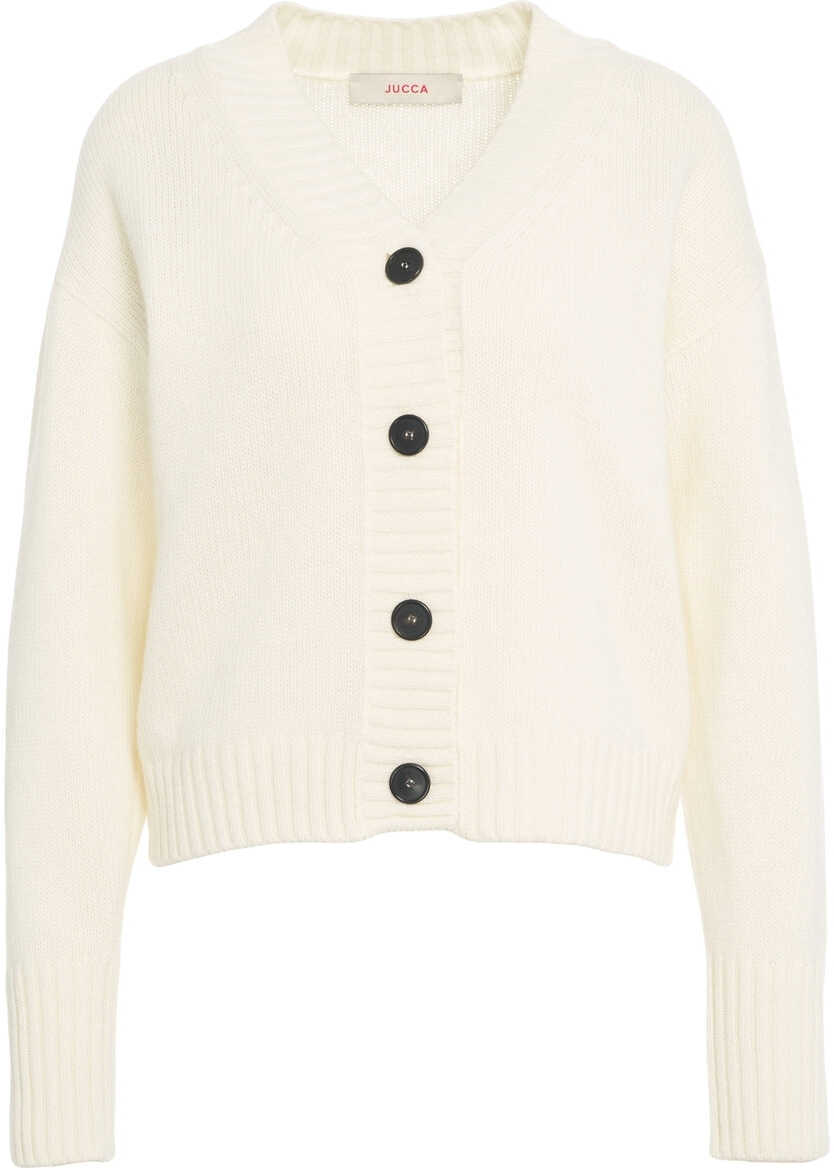 Cardigane Jucca Wool cardigan White Femei (BM 19270034) 1