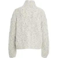 Cardigane CLOSED Dama - Cardigane CLOSED Cardigan with cable knit pattern Grey Femei (BM 19270079) - B-mall.ro