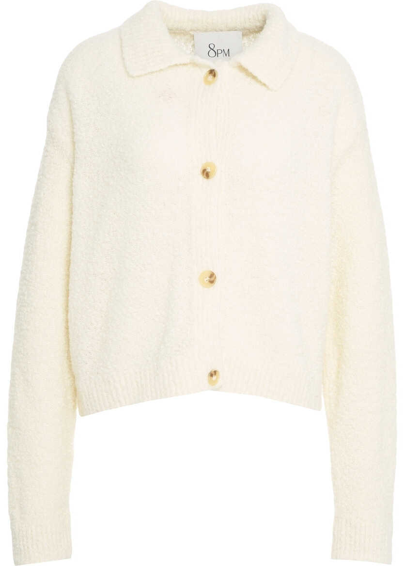 Cardigane 8PM Cardigan Ambrosia White Femei (BM 19270085) 2
