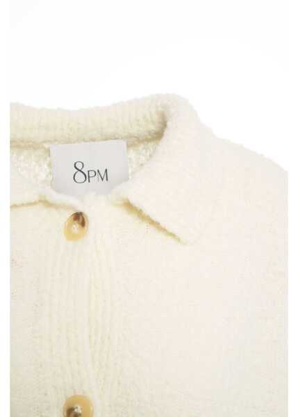 Cardigane 8PM Cardigan Ambrosia White Femei (BM 19270085) 3
