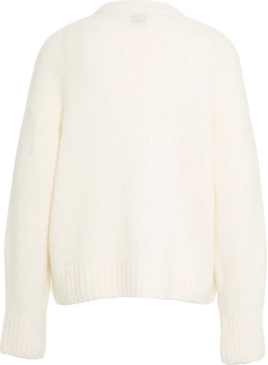 Pulovere 8PM Knit sweater Camilla White Femei (BM 19270106) 3