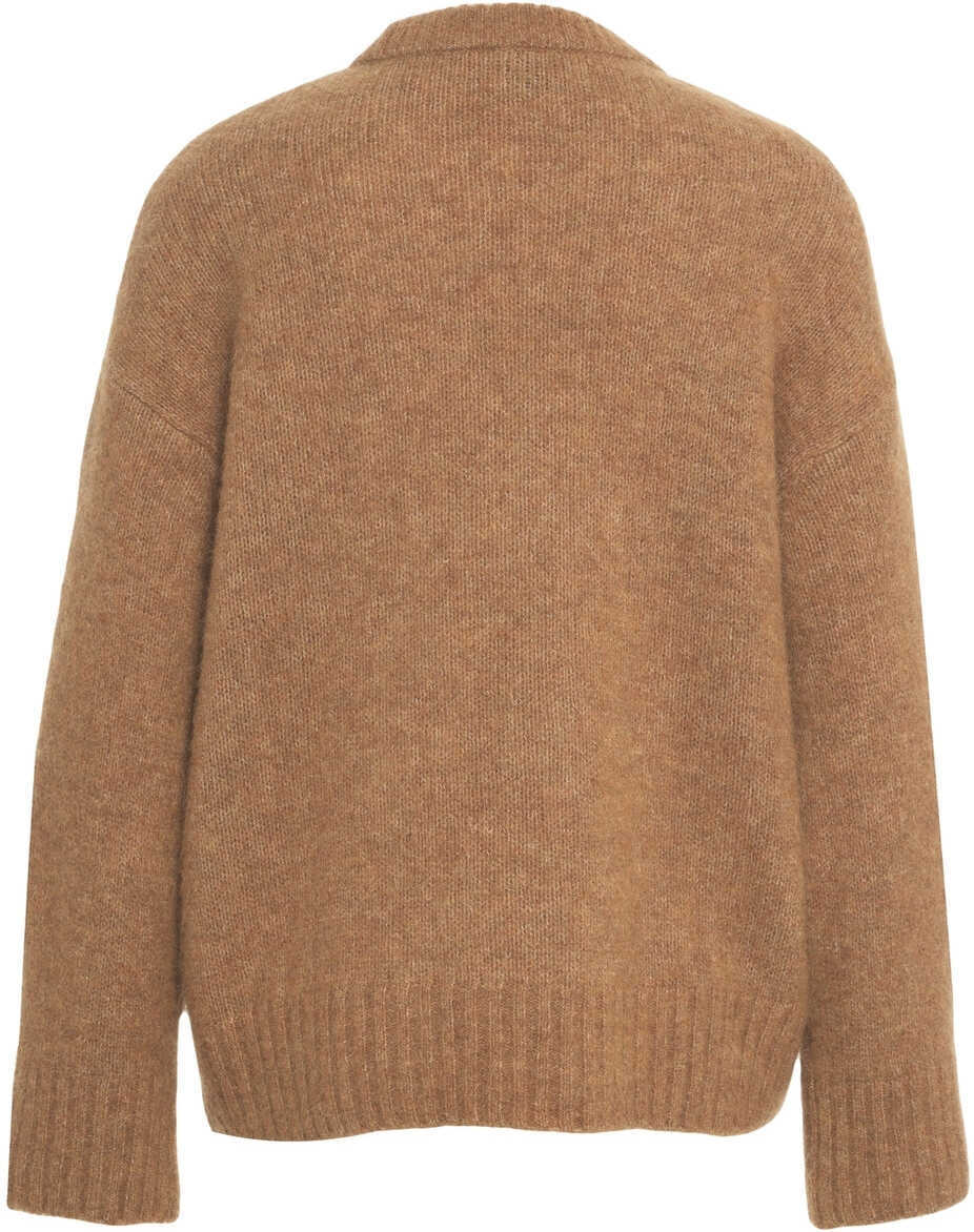 Pulovere 8PM Knit sweater Camilla Brown Femei (BM 19270106) 3