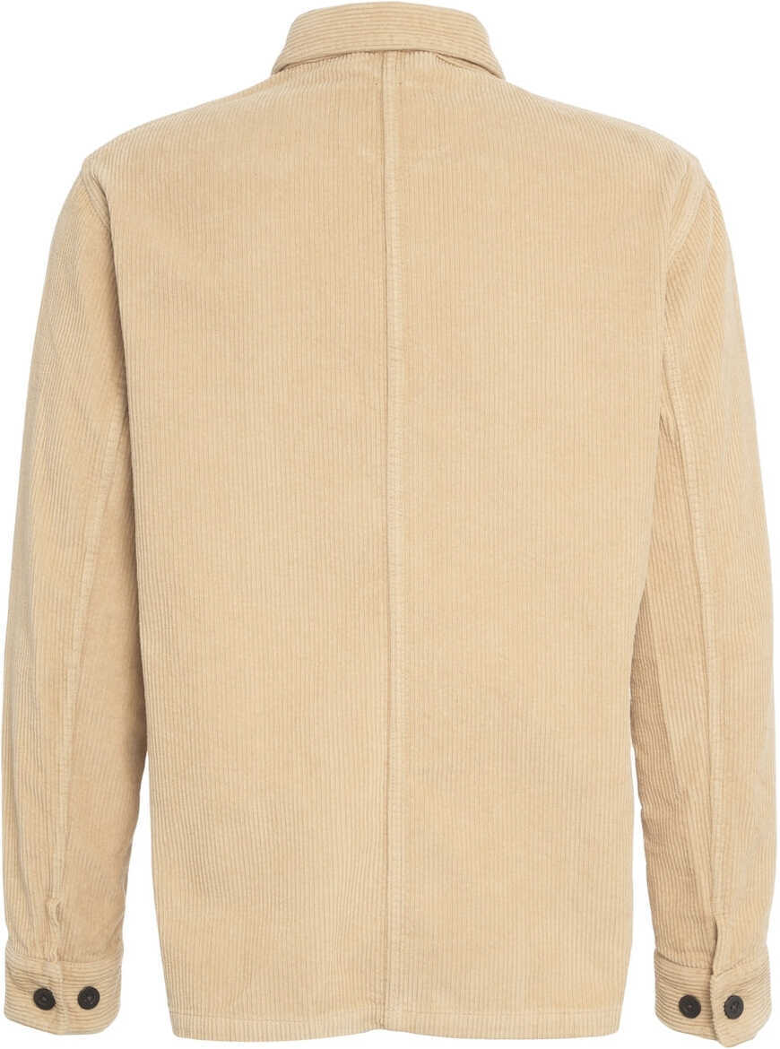 Sacouri casual Portuguese Corduroy overshirt Labura Beige Barbati (BM 19270130) 3