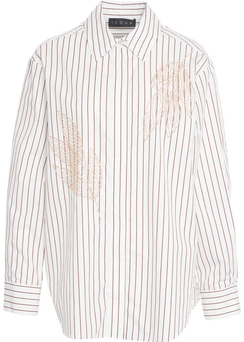 Bluze Kaos Blouse with embroidery White Femei (BM 19270133) 2