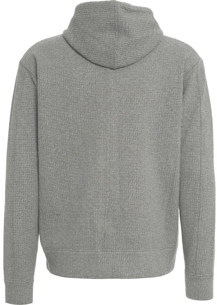 Jachete Paolo Pecora Hooded jacket Grey Barbati (BM 19270139) 3