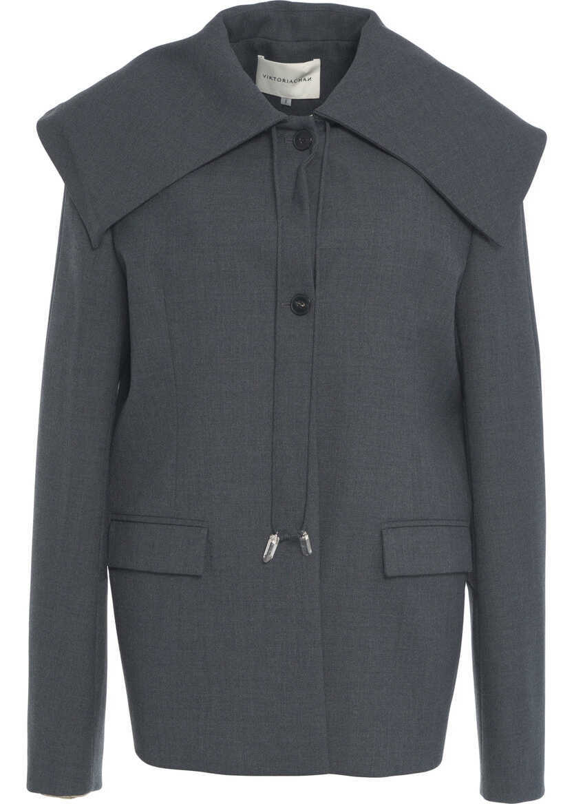 Sacouri Viktoriachan Blazer Portia Grey Femei (BM 19270151) 1