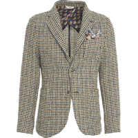 Sacouri Blazer with Houndstooth pattern Barbati