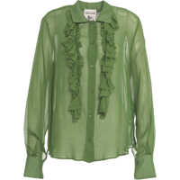 Bluze Blouse with ruffle details 'Alejandra' Femei