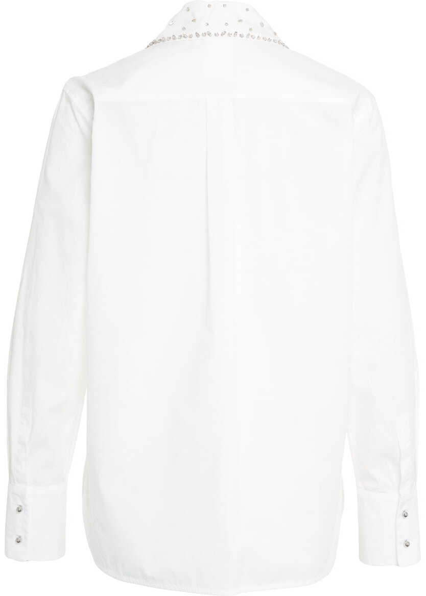 Bluze Max Mara Blouse with rhinestones Staffa White Femei (BM 19270196) 3