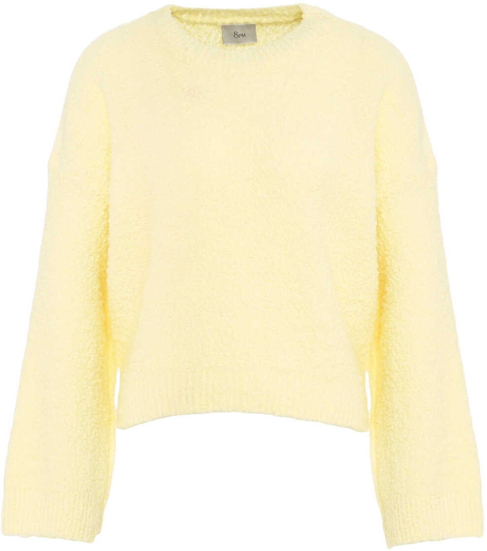 Pulovere 8PM Knit sweater Alice Yellow Femei (BM 19270199) 2