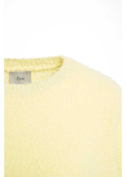 Pulovere 8PM Knit sweater Alice Yellow Femei (BM 19270199) 4